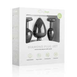 EasyToys Anal Collection Pack de 3 plugs Bijou